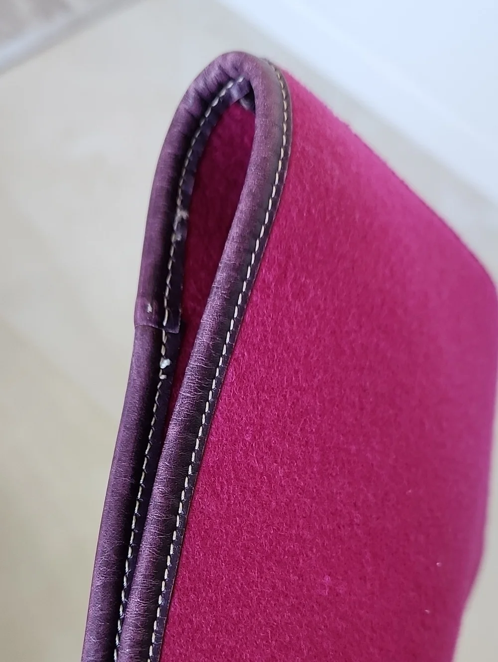 Kate Spade Fucshia Pink Satchel Tote With Pouch